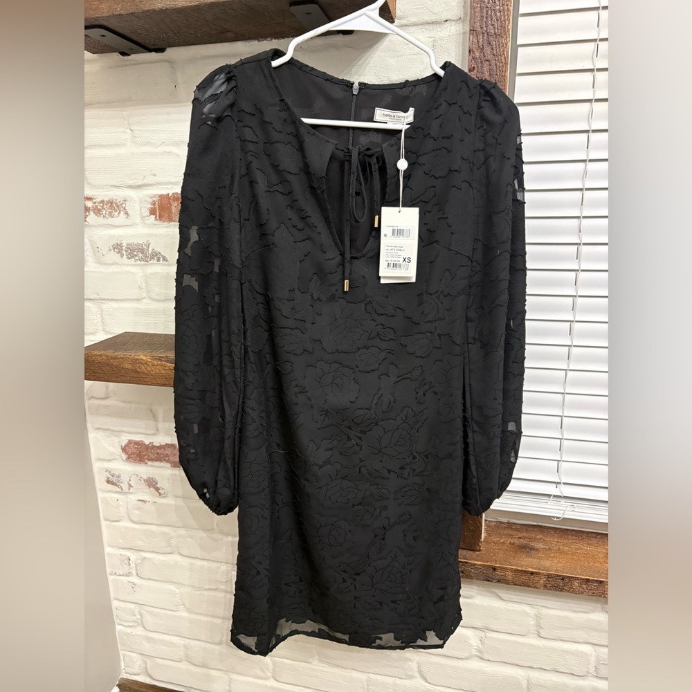 Belle & Bloom Woman’s Little Black Cocktail Dress Formal Australia NWT- Sz XS